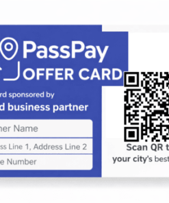 Paasspay Offer Card – Partner Sponsored QR Offer Card